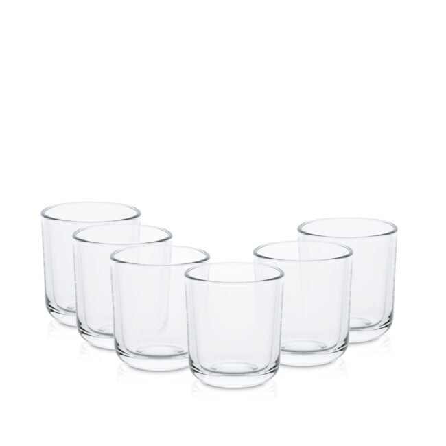 Szklanka niska do soku, wody, deseru 8 cm poj. 270 ml kpl. 6 szt.