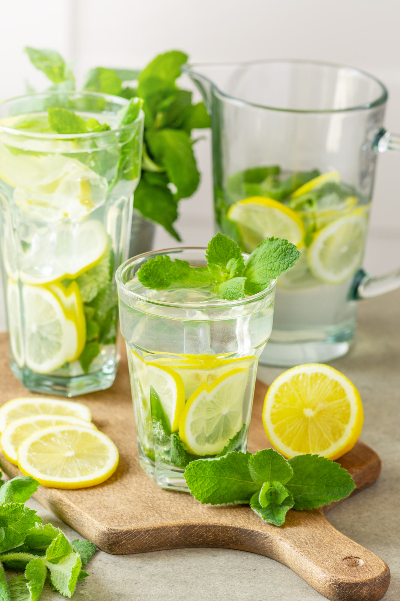 Szklanka z wzorkami longdrink na napoje