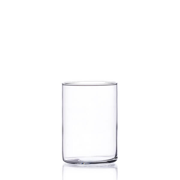 Wazon szklany cylinder pojemnik 15 x 10 cm