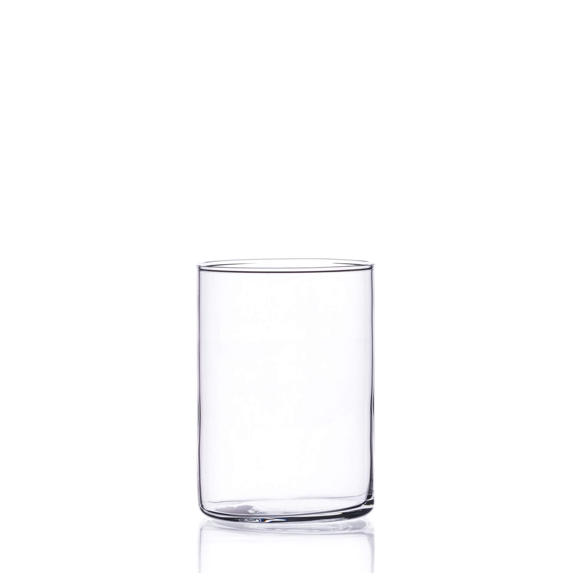Wazon szklany cylinder pojemnik 15 x 10 cm