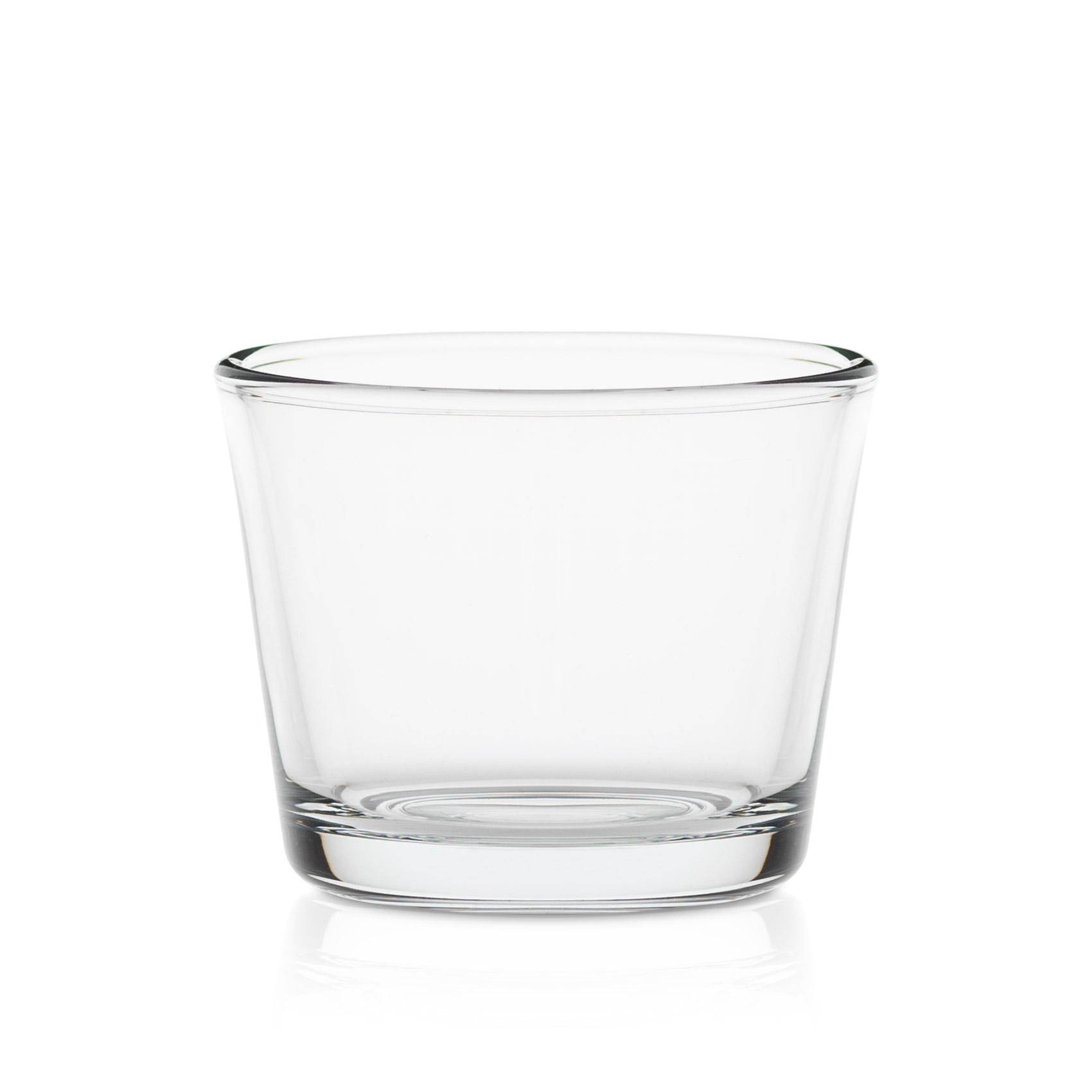 Pojemnik szklany do świec 130 ml. kpl 6 70028