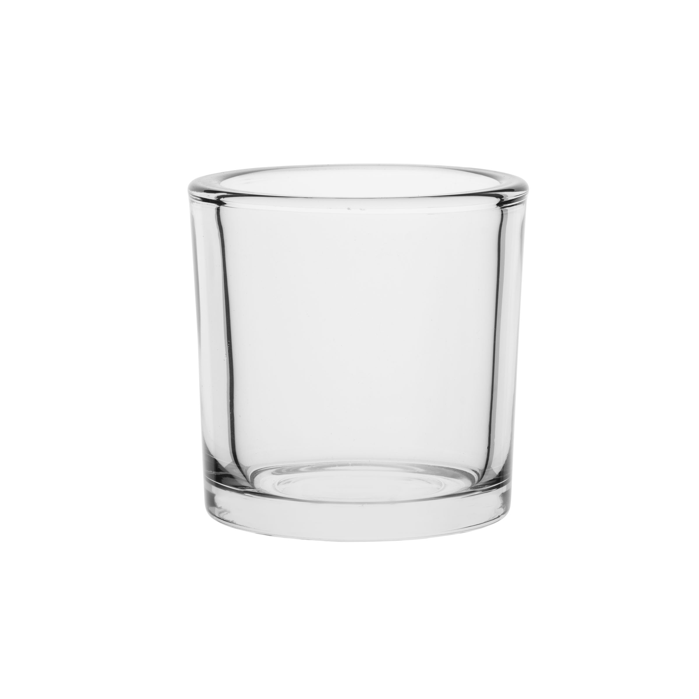wiecznik pojemnik szklany 70823 cylinder wazon 10 cm 445 ml kpl. 6 szt.