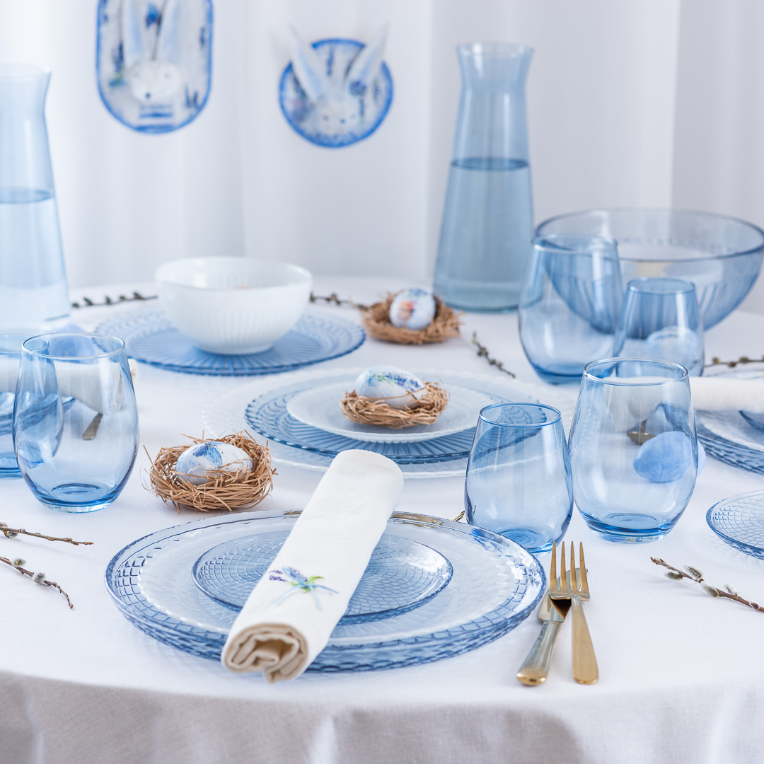 Szklanka wysoka Glass Slipper Blue 590 ml kpl. 6 szt.