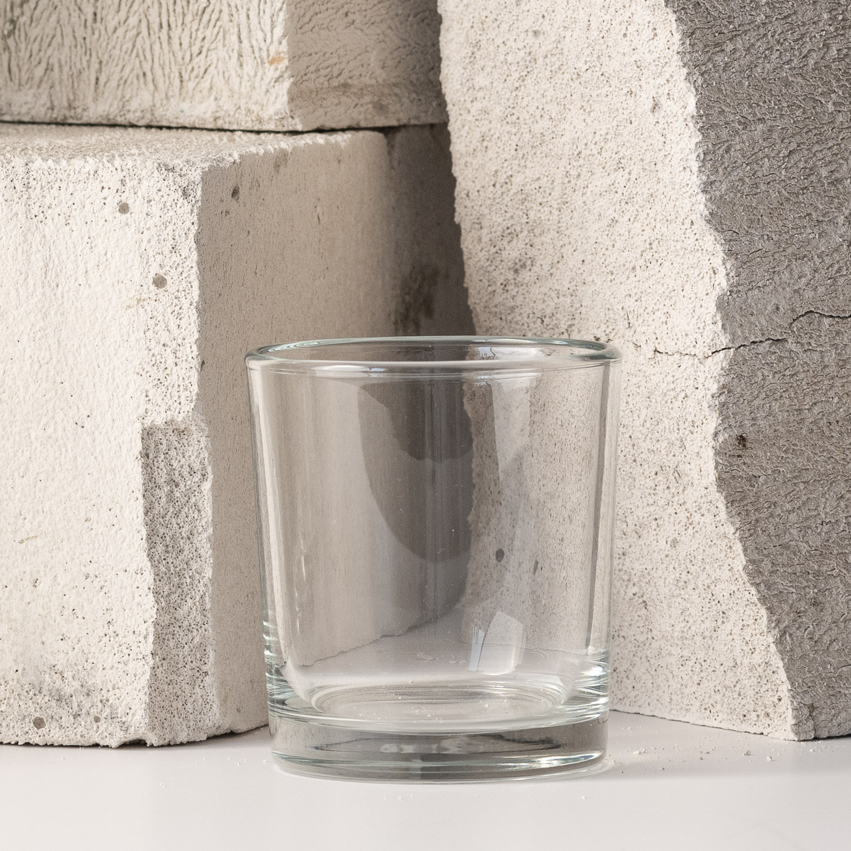 Pojemnik szklany pod zalew świec BASIC 70053 230 ml 1 szt.