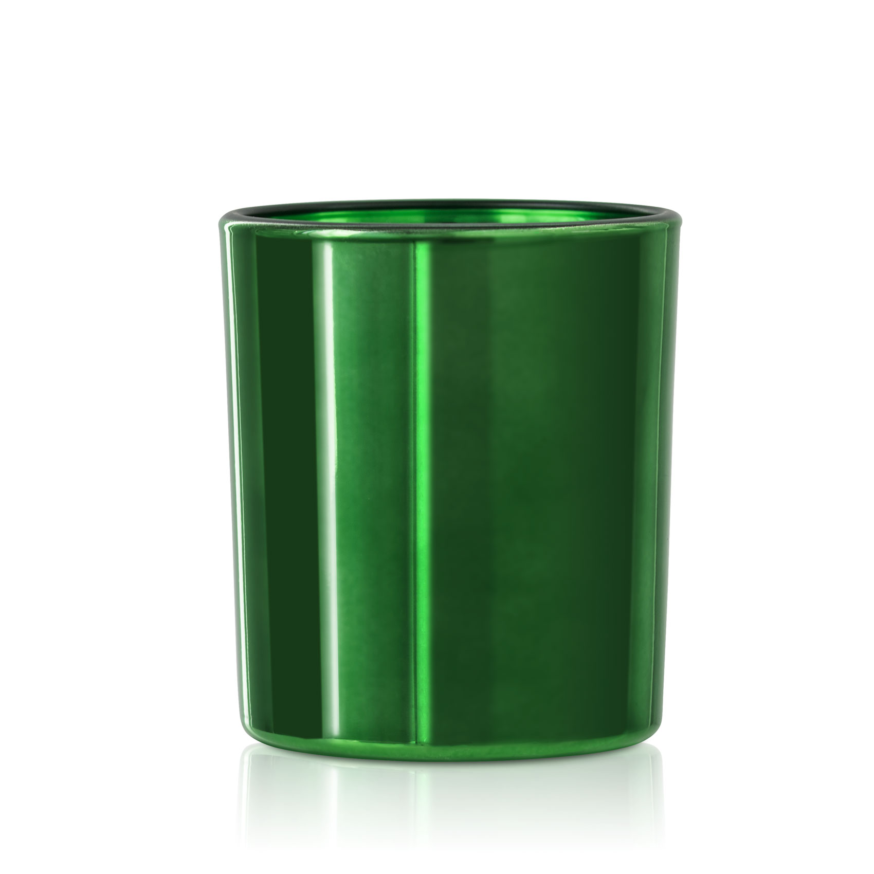 Szklany pojemnik do zalewu 280 ml zielone lustro 70848 kpl 6 szt.