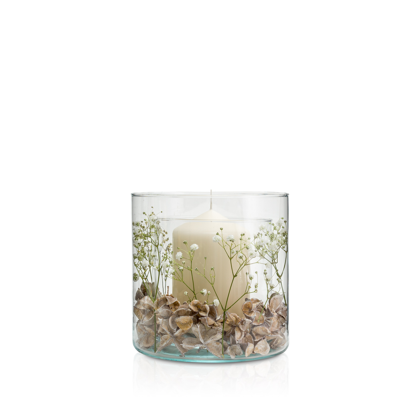 Zestaw tub cylindrów szklanych h15 h10