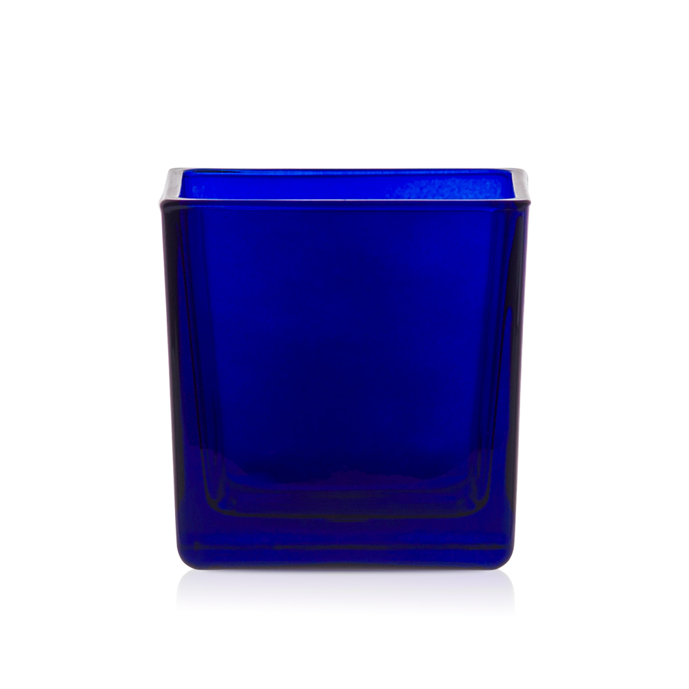 Szklany pojemnik do zalewu LUMINA 300 ml granatowy transparent 70210 kpl 6 szt.